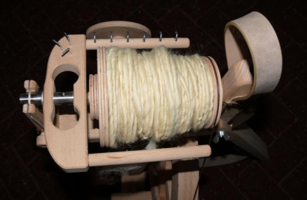 Texel Faser, weiss - eher Eierschale